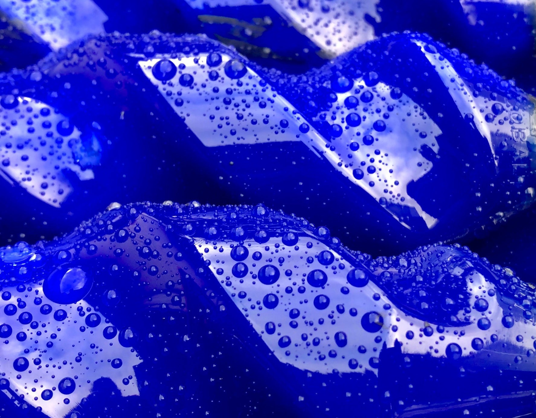 COBALT blue polymer sucker rod guides